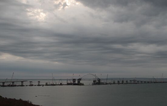 Construction of the Kerch Strait Bridge