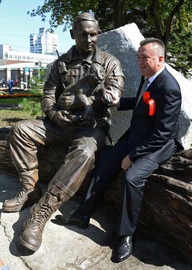 First monument in Russia to a State Hunting Supervision authority worker unveiled in Ussuriysk