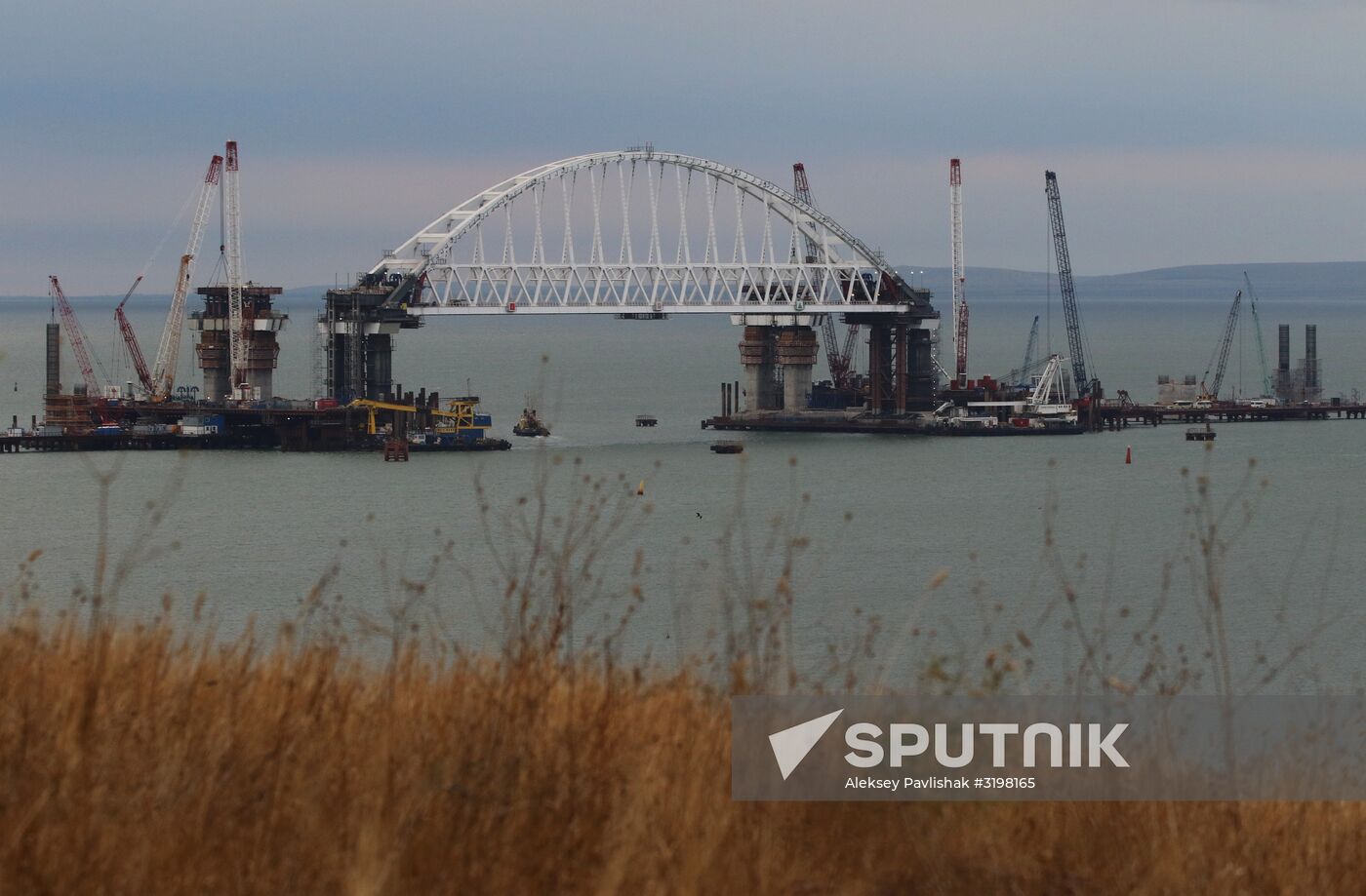 Construction of the Kerch Strait Bridge