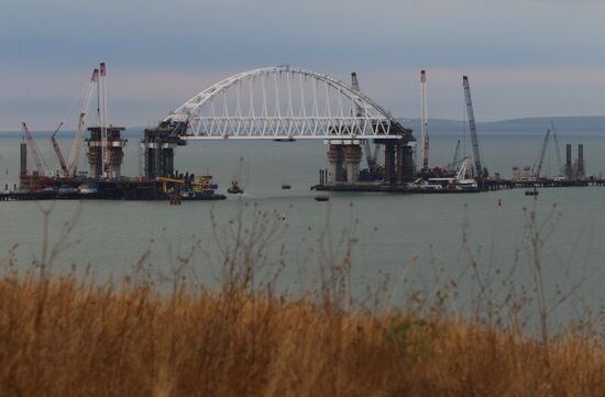 Construction of the Kerch Strait Bridge