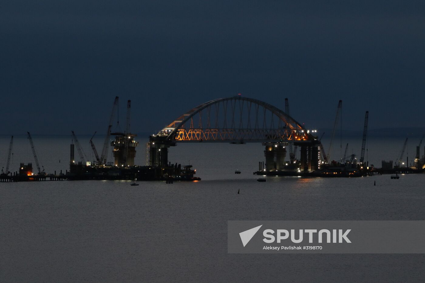 Construction of the Kerch Strait Bridge