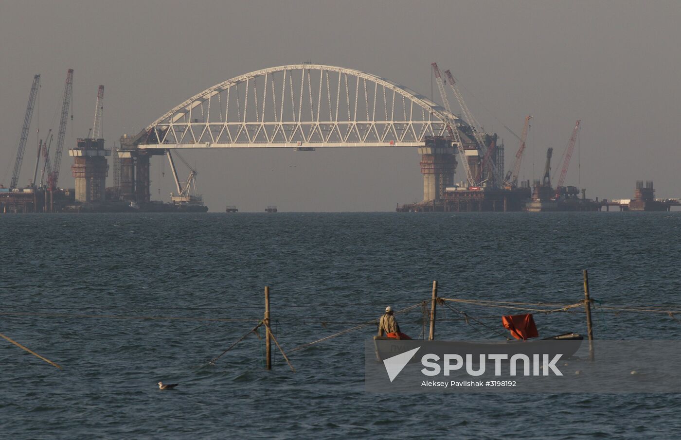 Construction of the Kerch Strait Bridge