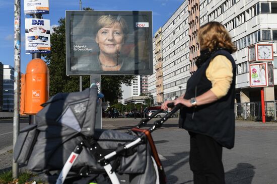 Berlin on the eve of German federal election