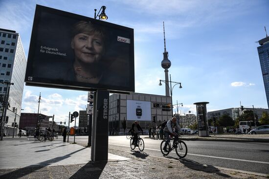 Berlin on the eve of German federal election