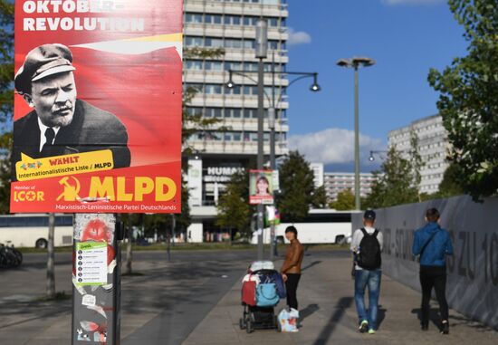 Berlin on the eve of German federal election