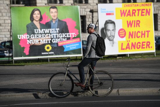 Berlin on the eve of German federal election