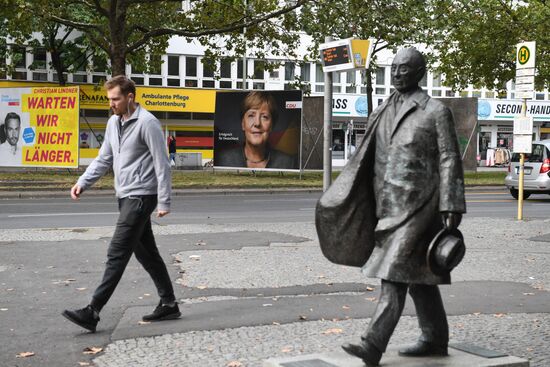 Berlin on the eve of German federal election