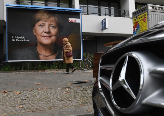Berlin on the eve of German federal election