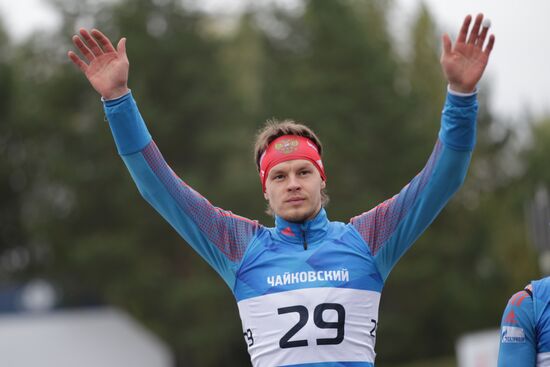 Russian Summer Biathlon Championships. Men's sprint