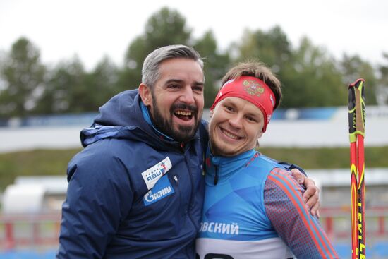 Russian Summer Biathlon Championships. Men's sprint