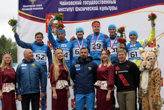 Russian Summer Biathlon Championships. Men's sprint