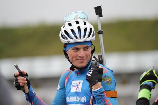 Russian Summer Biathlon Championships. Men's sprint