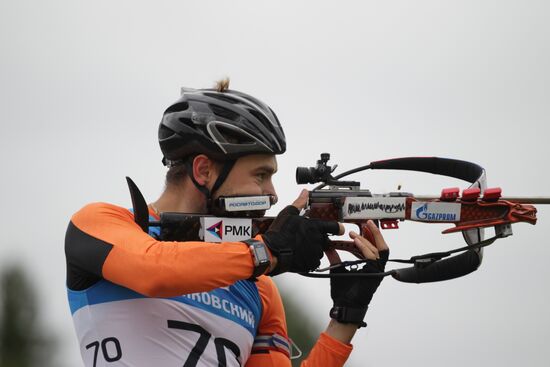 Russian Summer Biathlon Championships. Men's sprint