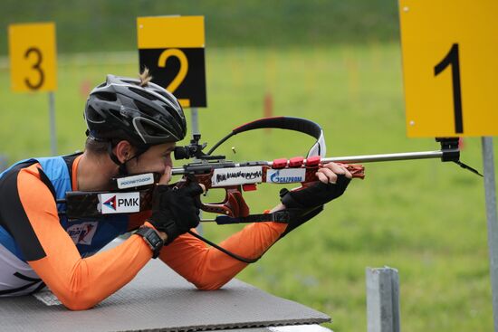 Russian Summer Biathlon Championships. Men's sprint
