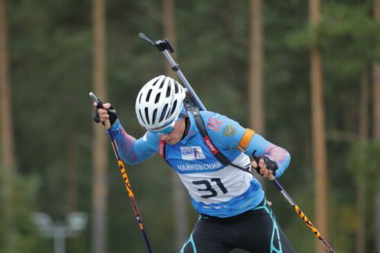Russian Summer Biathlon Championships. Men's sprint