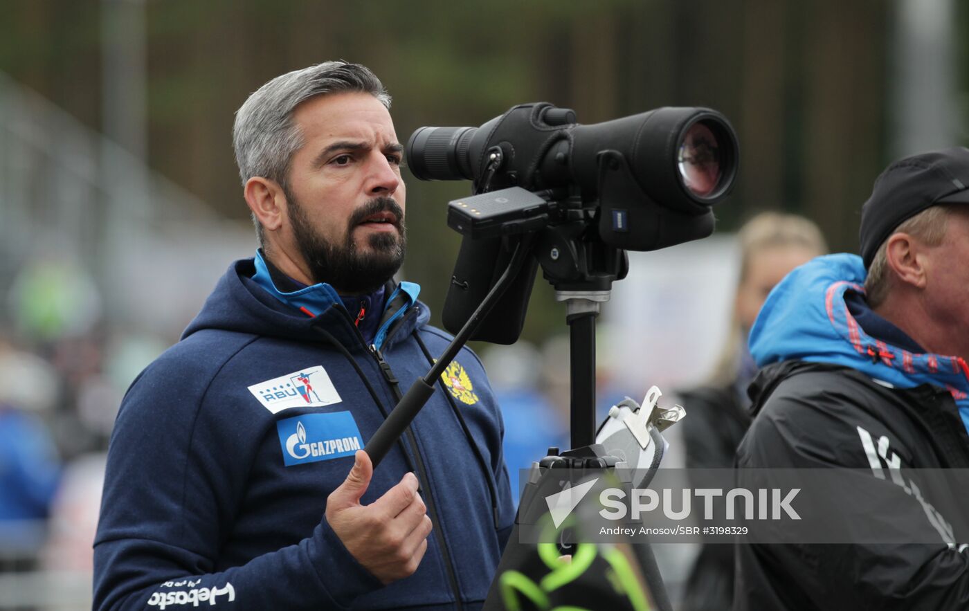 Russian Summer Biathlon Championships. Men's sprint