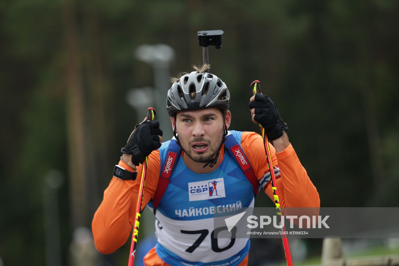Russian Summer Biathlon Championships. Men's sprint