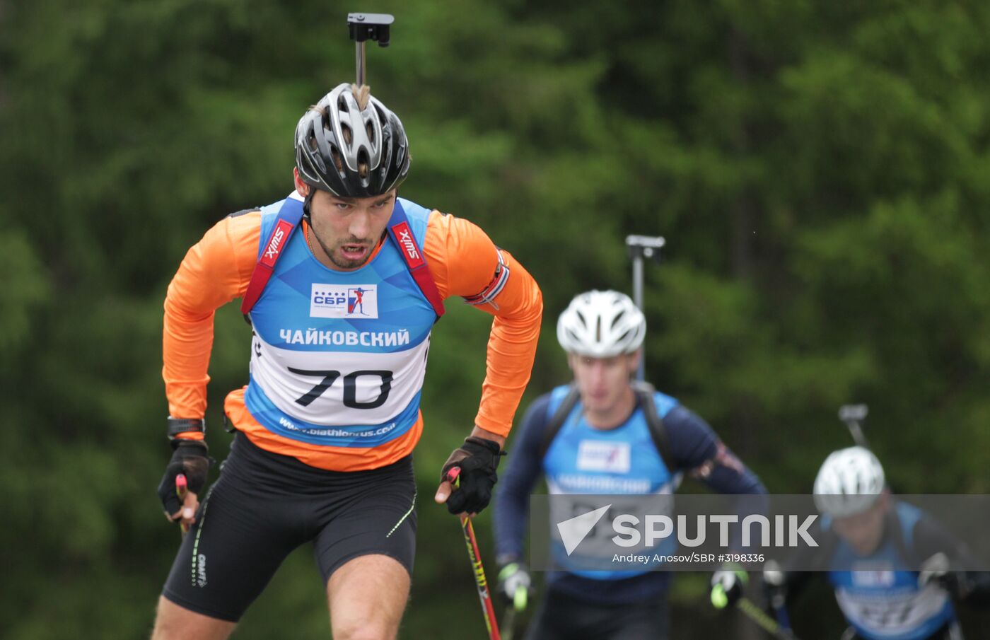 Russian Summer Biathlon Championships. Men's sprint