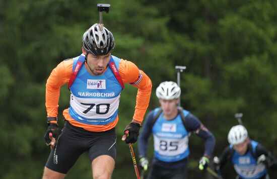 Russian Summer Biathlon Championships. Men's sprint