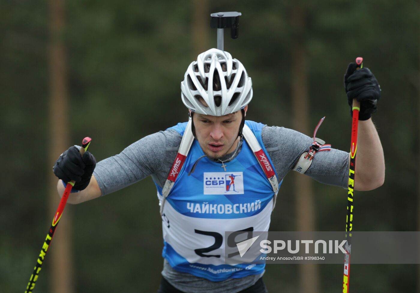 Russian Summer Biathlon Championships. Men's sprint