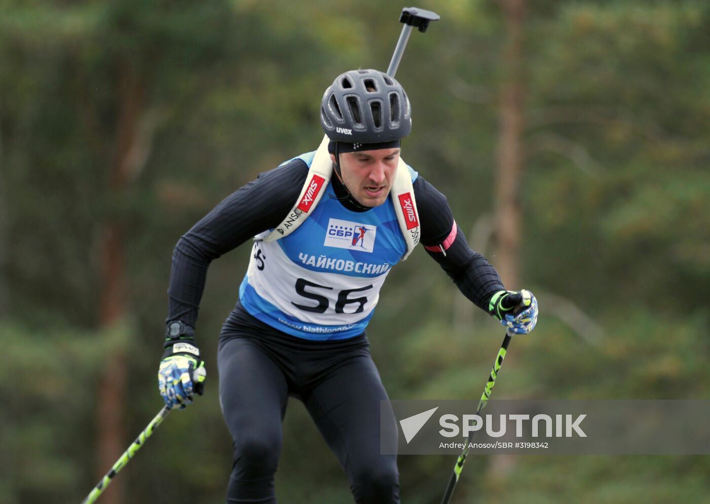 Russian Summer Biathlon Championships. Men's sprint