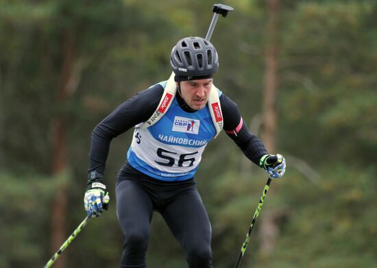 Russian Summer Biathlon Championships. Men's sprint