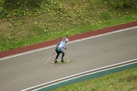 Russian Summer Biathlon Championships. Men's sprint