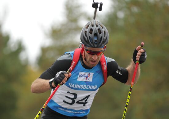Russian Summer Biathlon Championships. Men's sprint