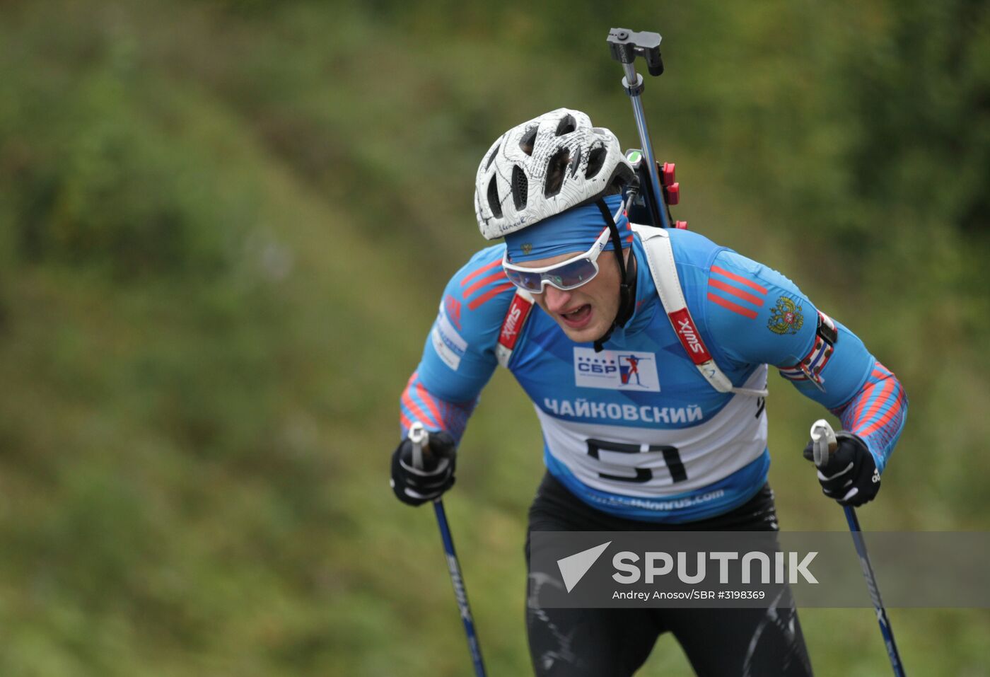 Russian Summer Biathlon Championships. Men's sprint