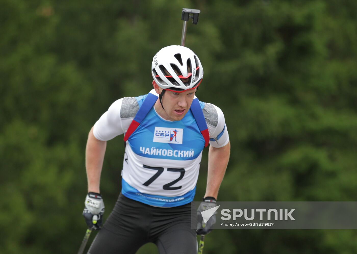 Russian Summer Biathlon Championships. Men's sprint