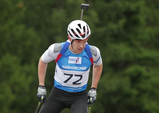 Russian Summer Biathlon Championships. Men's sprint