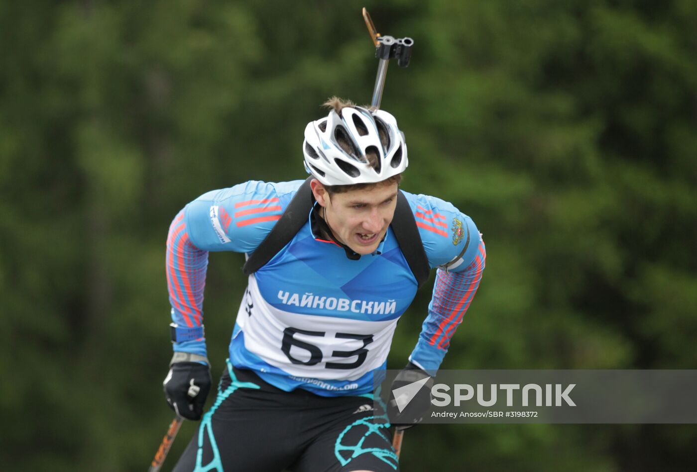 Russian Summer Biathlon Championships. Men's sprint