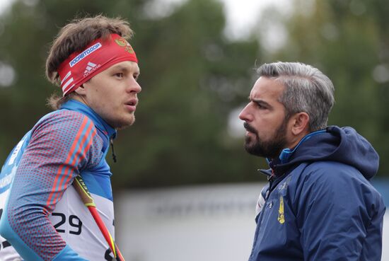 Russian Summer Biathlon Championships. Men's sprint