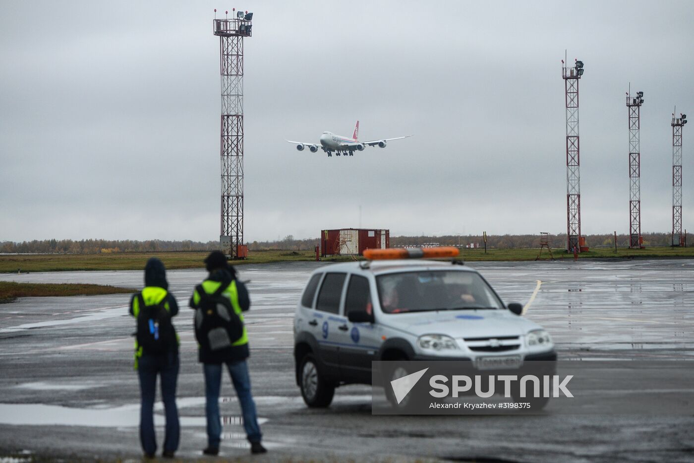 Tolmachevo Airport in Novosibirsk