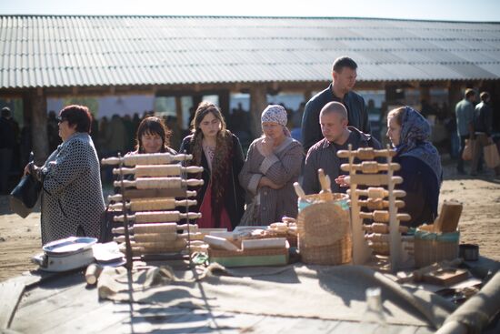 4th Peasant Exhibition and Fair at German Sterligov Settlement