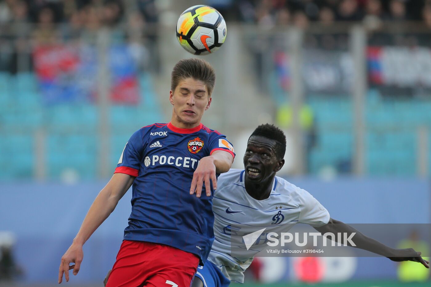 Football. Russian Premier League. Dynamo vs. CSKA