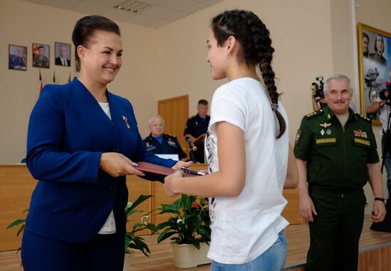 Krasnodar air force academy enrolls first 15 female cadets