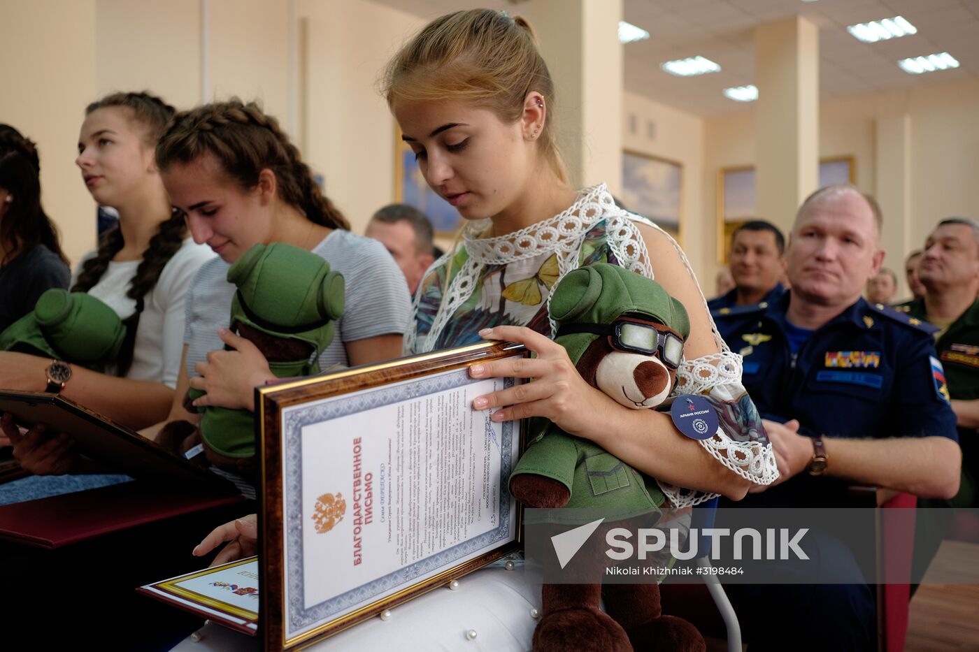 Krasnodar air force academy enrolls first 15 female cadets