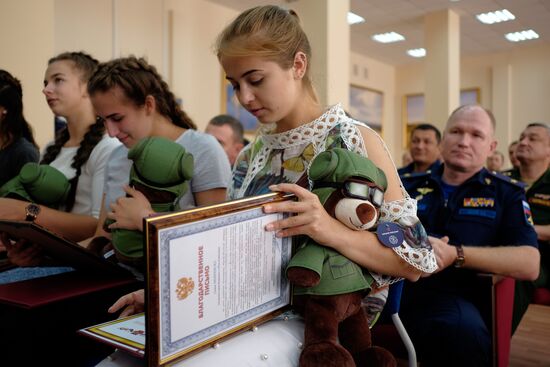 Krasnodar air force academy enrolls first 15 female cadets