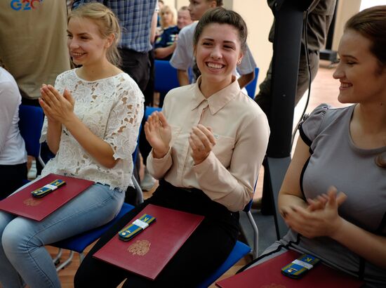 Krasnodar air force academy enrolls first 15 female cadets