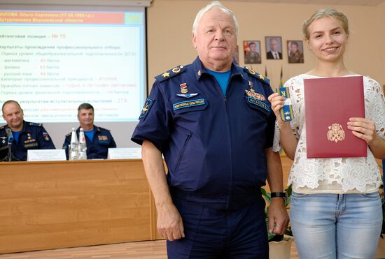 Krasnodar air force academy enrolls first 15 female cadets