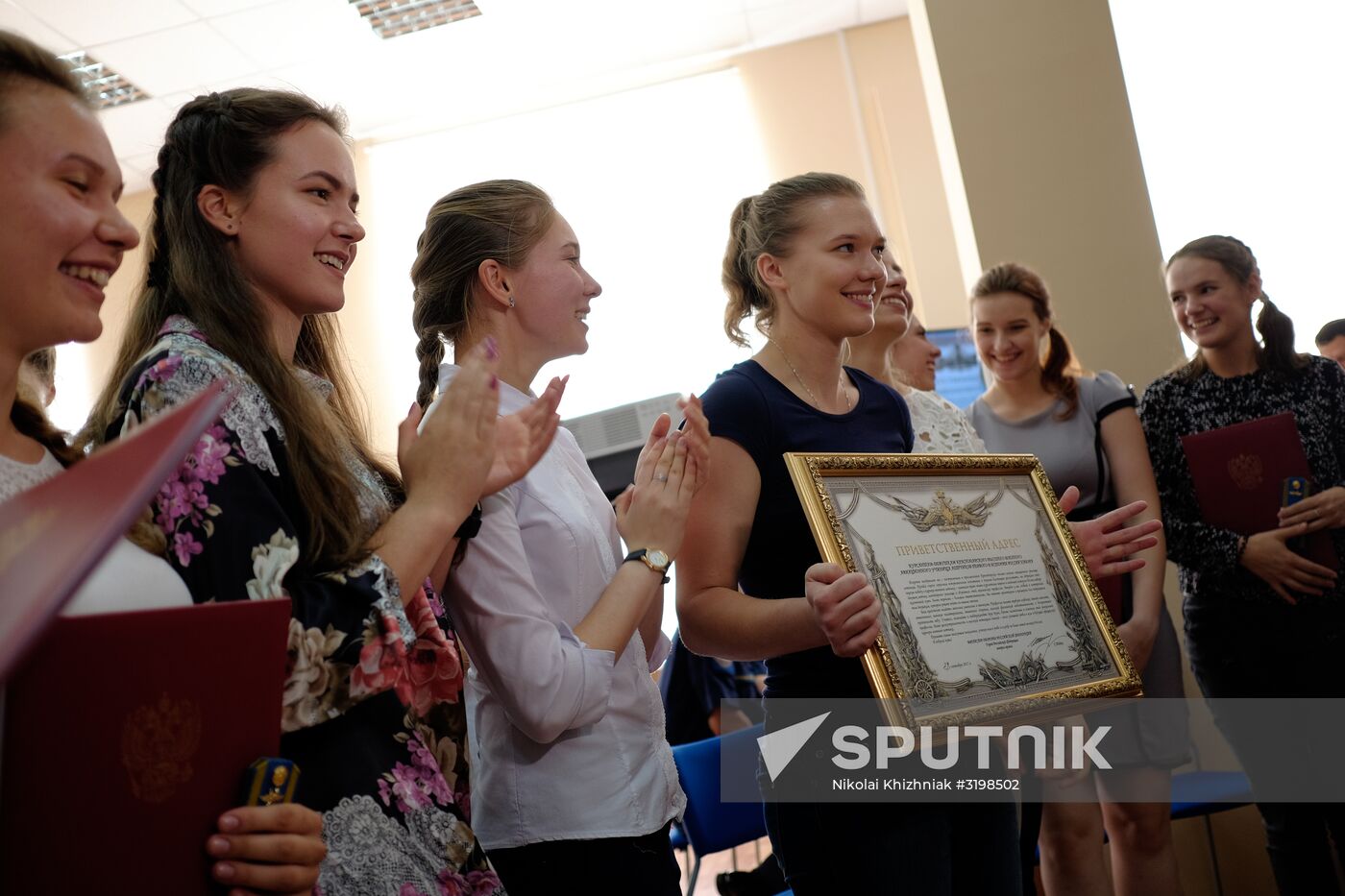 Krasnodar air force academy enrolls first 15 female cadets