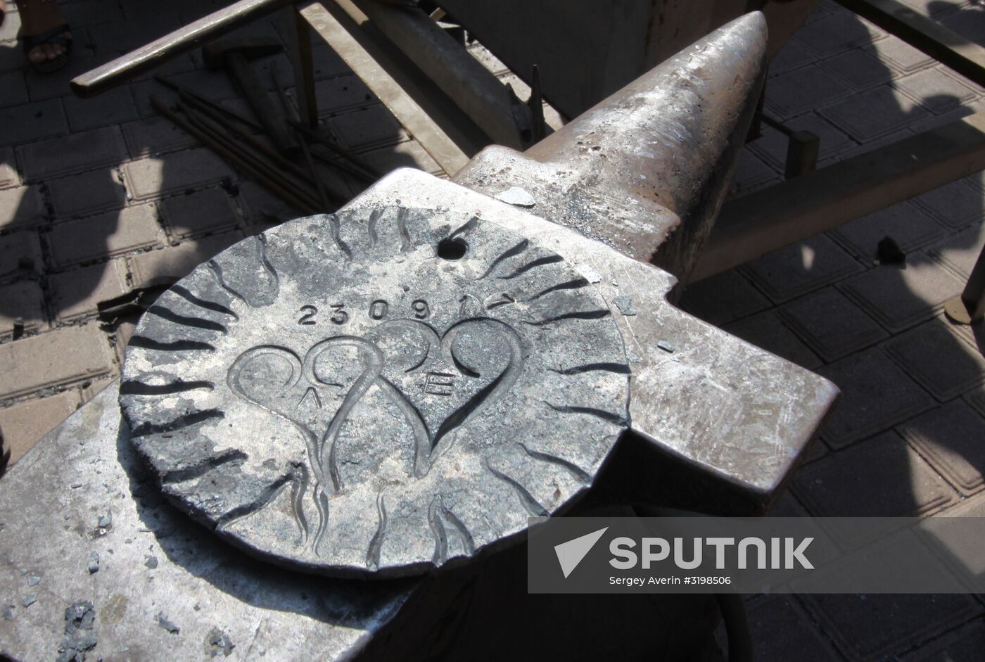 Blacksmith festival in Donetsk