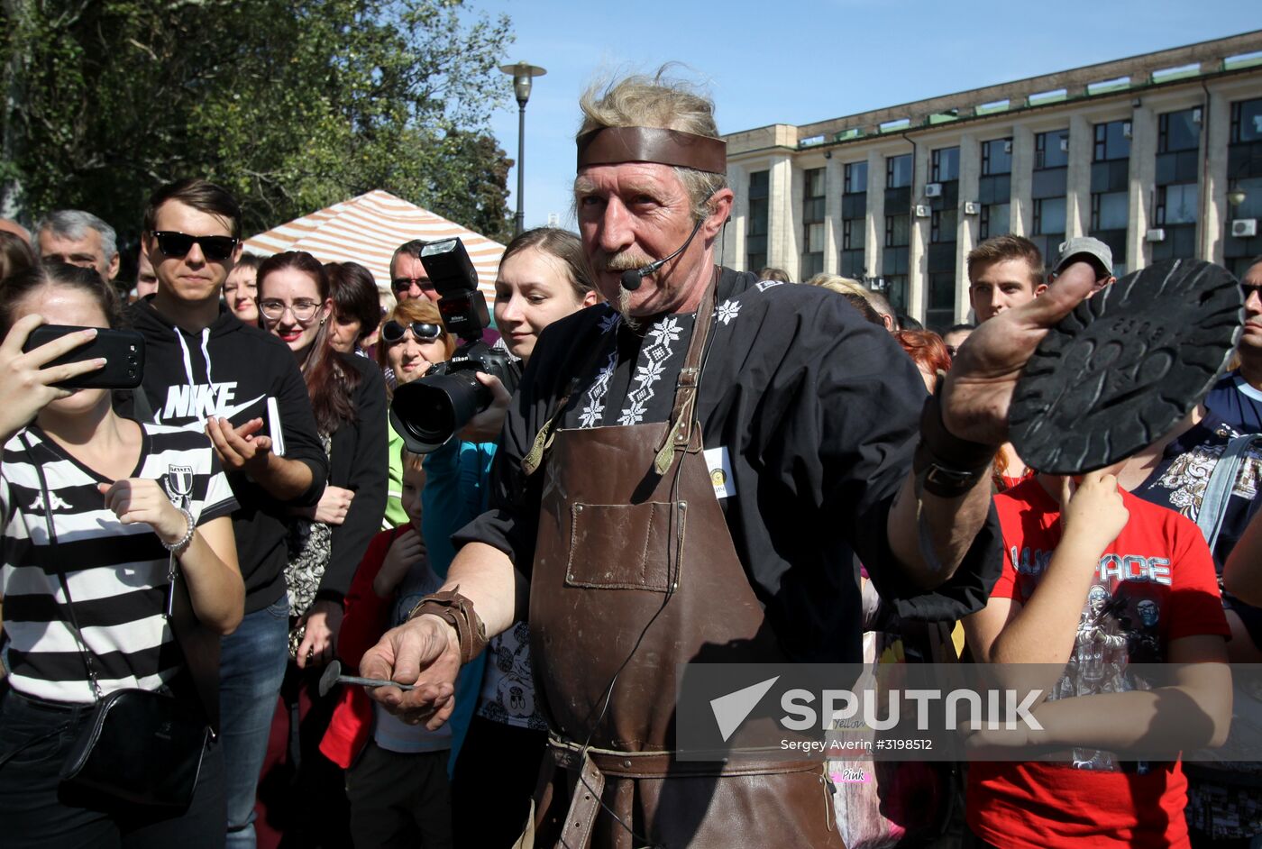 Blacksmith festival in Donetsk