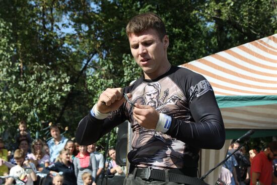 Blacksmith festival in Donetsk