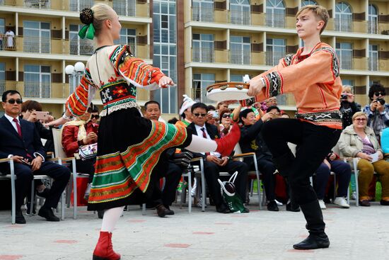 Russian and Chinese people's friendship festival in Khabarovsk Territory