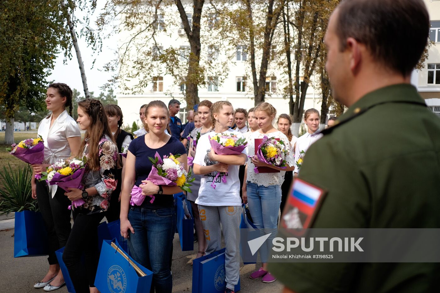 Krasnodar air force academy enrolls first 15 female cadets
