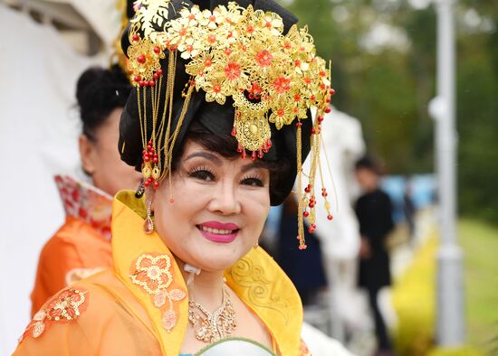 Russian and Chinese people's friendship festival in Khabarovsk Territory