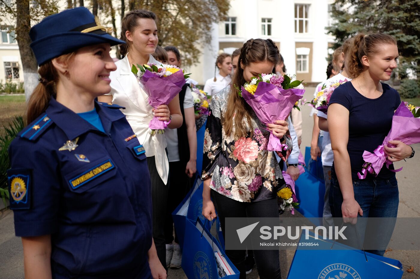 Krasnodar air force academy enrolls first 15 female cadets
