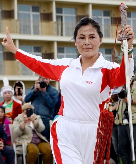 Russian and Chinese people's friendship festival in Khabarovsk Territory